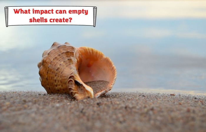 What impact can empty shells create?