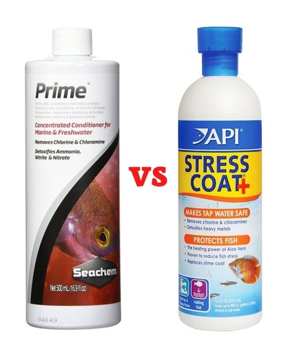 Seachem Prime vs. API Stress Coat. Efficiency, Needed Amount, Price, And Reviews